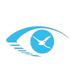 华厦眼科 logo