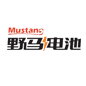 野马电池 logo